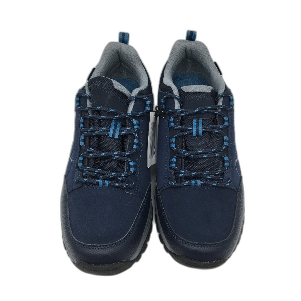 Crane Mens Hiking Low Cut Lace Up Sneaker Style Shoes Navy Blue Size 10 NEW