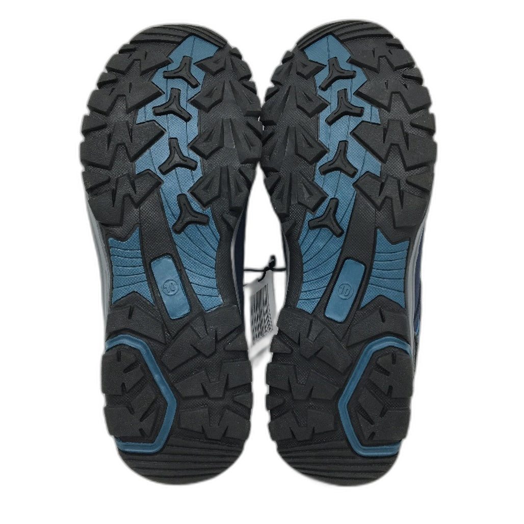 Crane Mens Hiking Low Cut Lace Up Sneaker Style Shoes Navy Blue Size 10 NEW