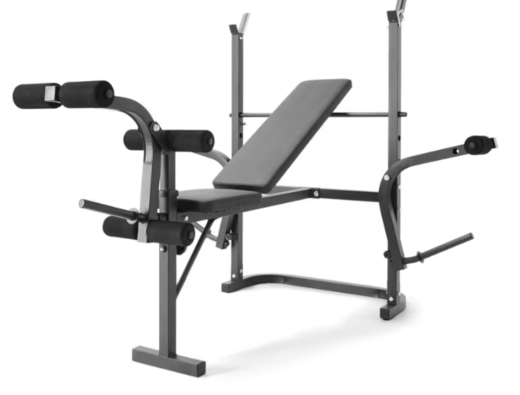 Multifunctional Adjustable Weight Bench 3 Level Backrest Presses Curls & Core