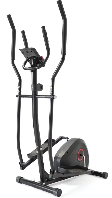 Cross Trainer Hyper Quiet Drive System & Digital Monitor 8 Resistance Levels NEW