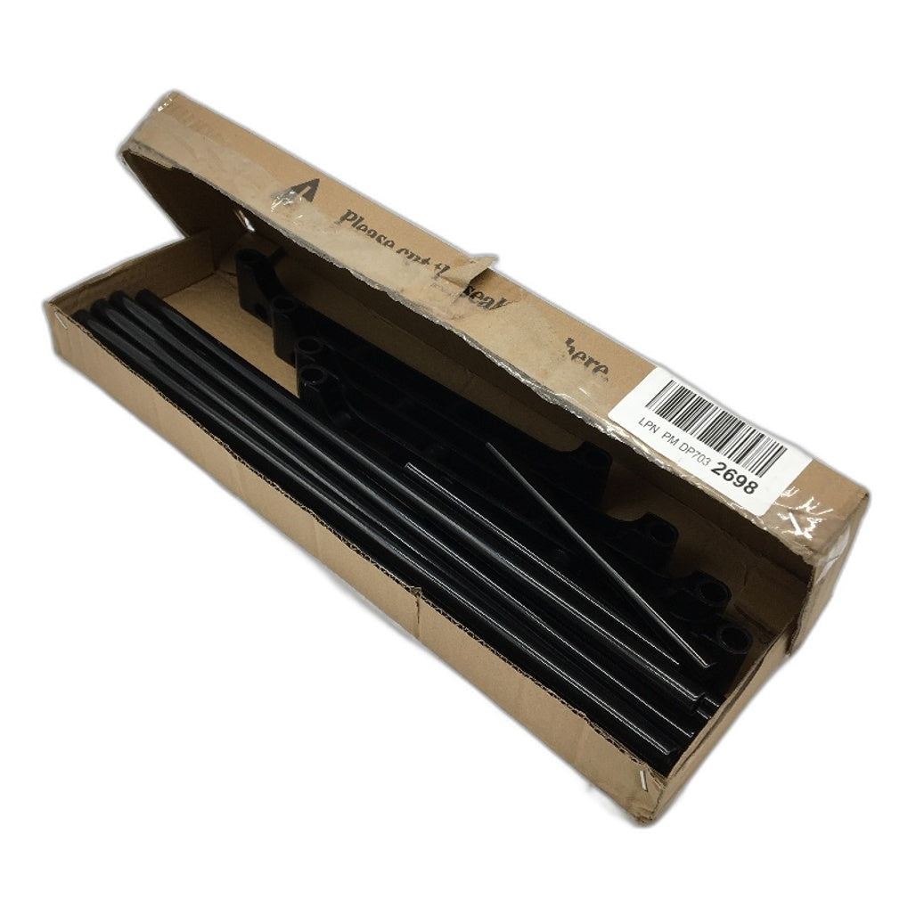 Xianglv 2 Tier Coated Black Metal Shoe Rack Home Furnishing