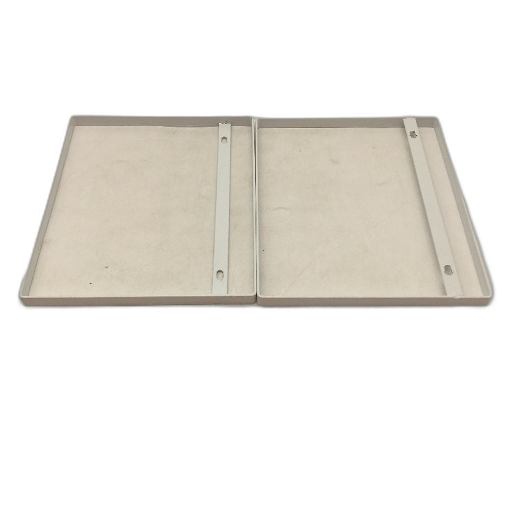 PASRLD White Metal Cabinet Shelf Organisers Expandable Dividing Shelf NEW