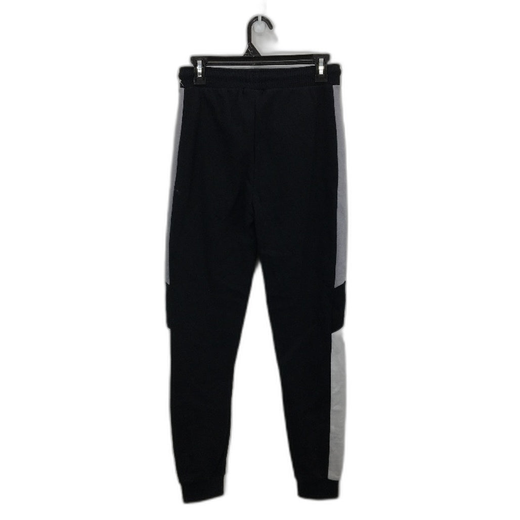 Closure London Black Tracksuit Sweatpants Joggers Grey Stripe Mens Size XS