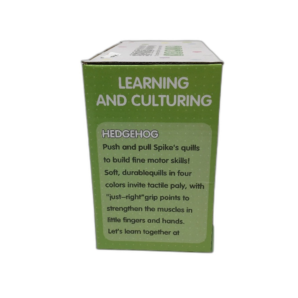 14 Pcs Spike The Fine Motor Hedgehog Learning Educational Montessori Toy