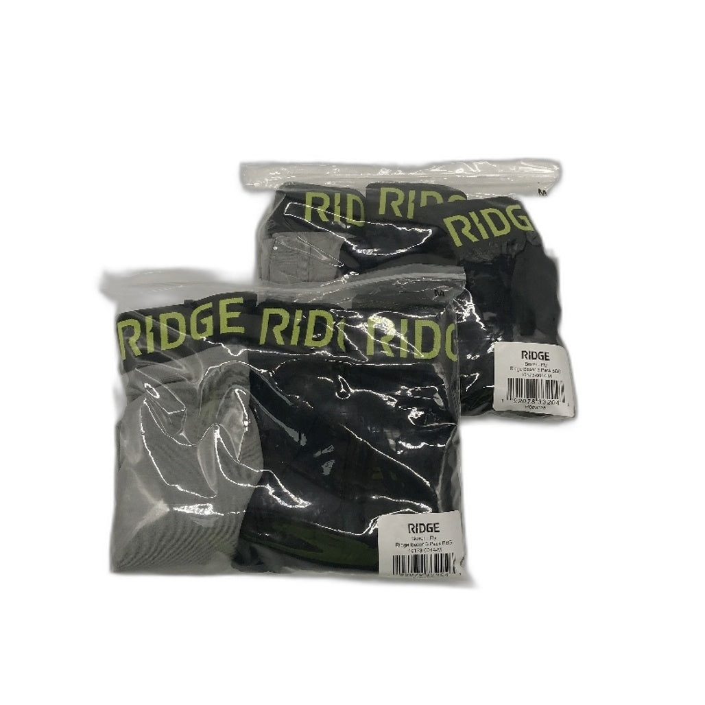 RIDGE 6 Pack Bundle Premium Quality Modal BBG Fly Front Boxer Size Medium NEW
