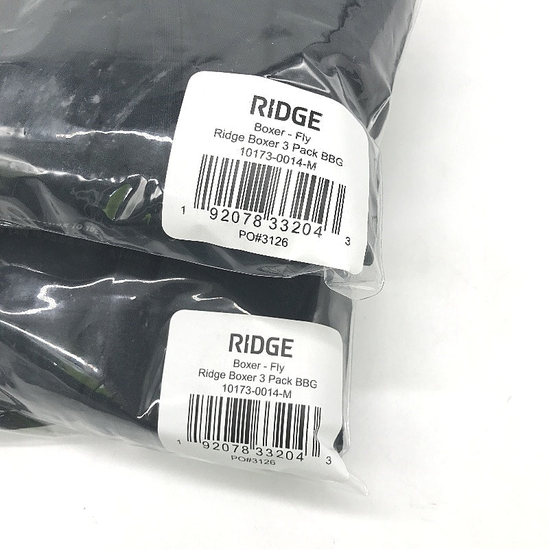 RIDGE 6 Pack Bundle Premium Quality Modal BBG Fly Front Boxer Size Medium NEW