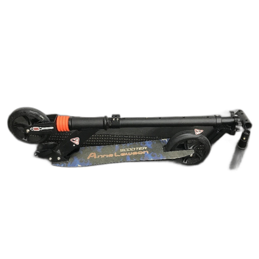 Leap Sports Kids' Lightweight Foldable Aluminum Black Push Kick Scooter DEMO
