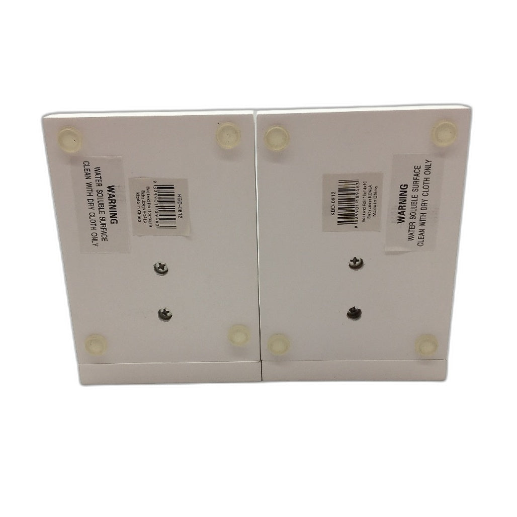 Kelly Lane Art 1 Piece Koala Baby Joeys Wooden Bookend Pair 16x14x10cm NEW