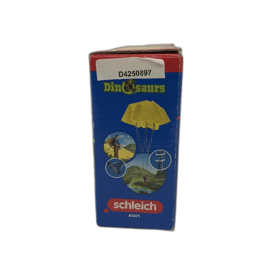 Schleich 2022 41471 Parachute Rescue Triceratops Figure Play Set NEW