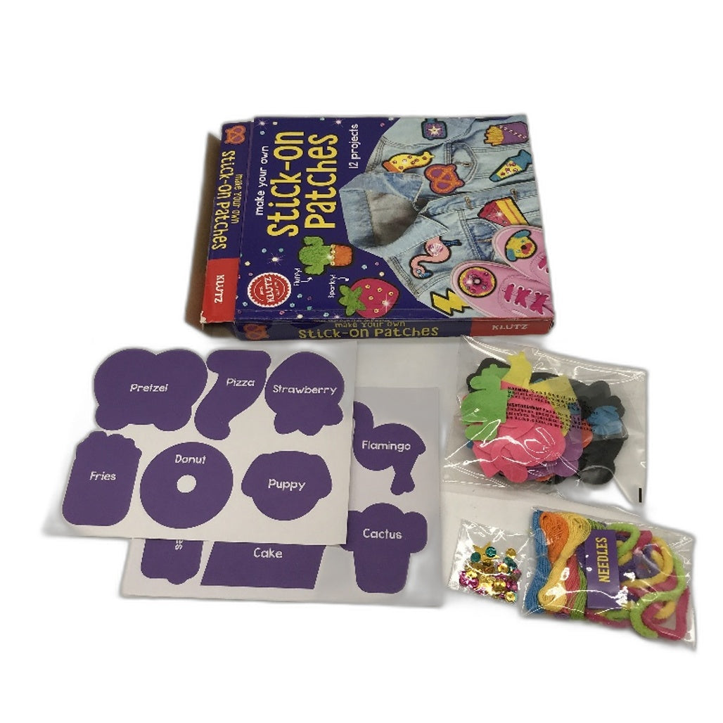 KLUTZ 2 Pack Make Your Own Stick On Patches & Rainbow Daydream Soap NEW