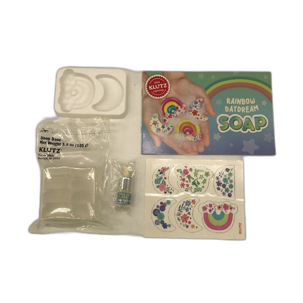 KLUTZ 2 Pack Make Your Own Stick On Patches & Rainbow Daydream Soap NEW