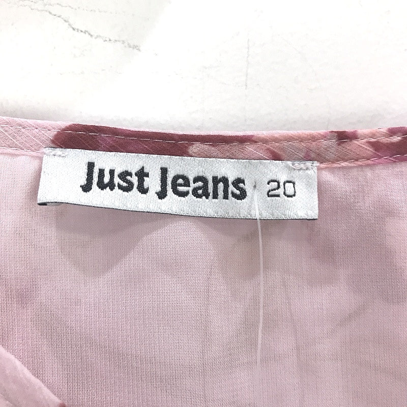 Just Jeans Floral Flowy Lightweight Half Sleeve Blouse Ladies Size 20 NEW