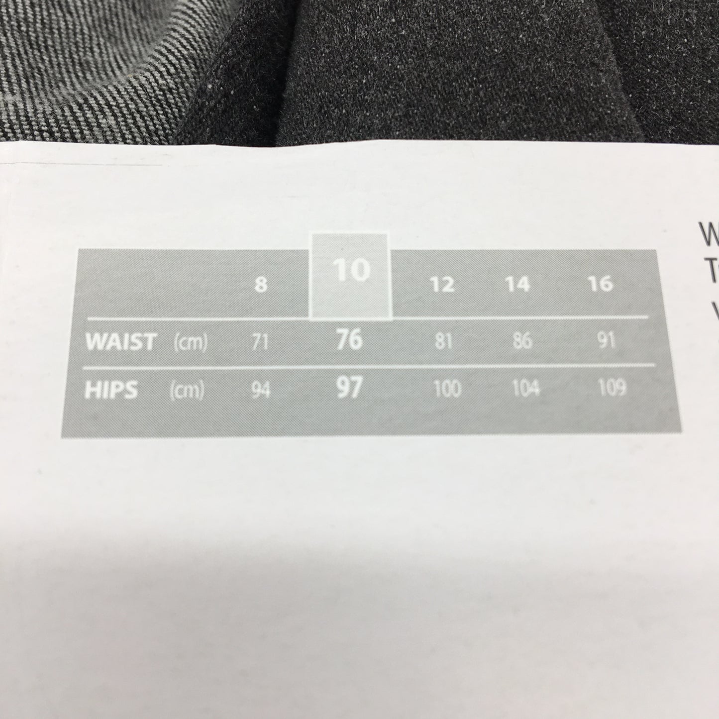 Serra Relaxed Fit Classic Midi Denim Front Split Skirt Ladies Size 10 NEW