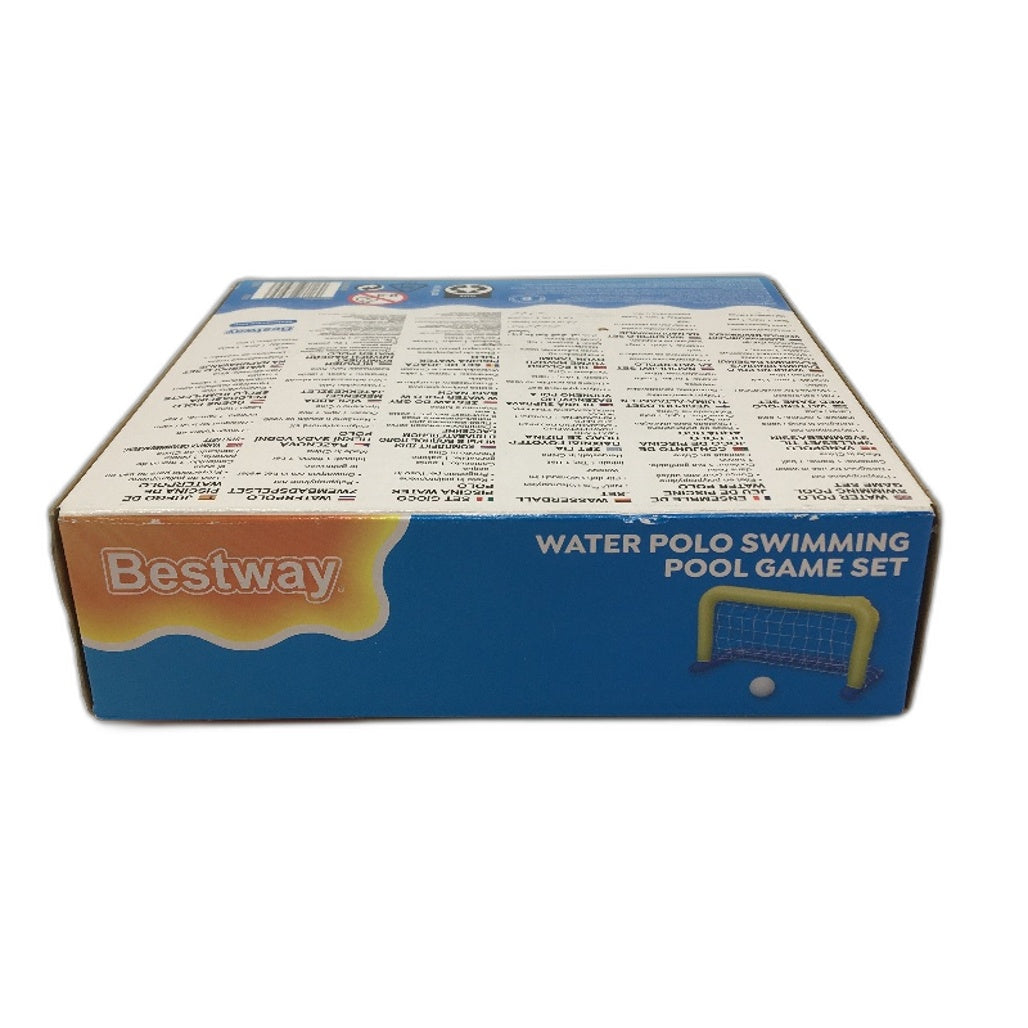 Bestway Blue Yellow Inflatable Water Polo Swimming Pool Game Set NEW