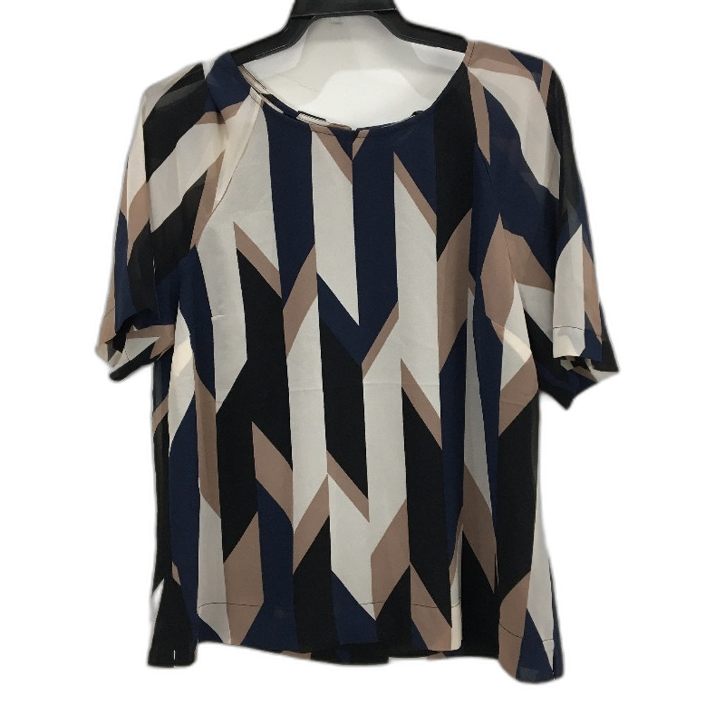 Jacqui E Sally Round Neck Blouse Ladies Size AUS 10 NEW