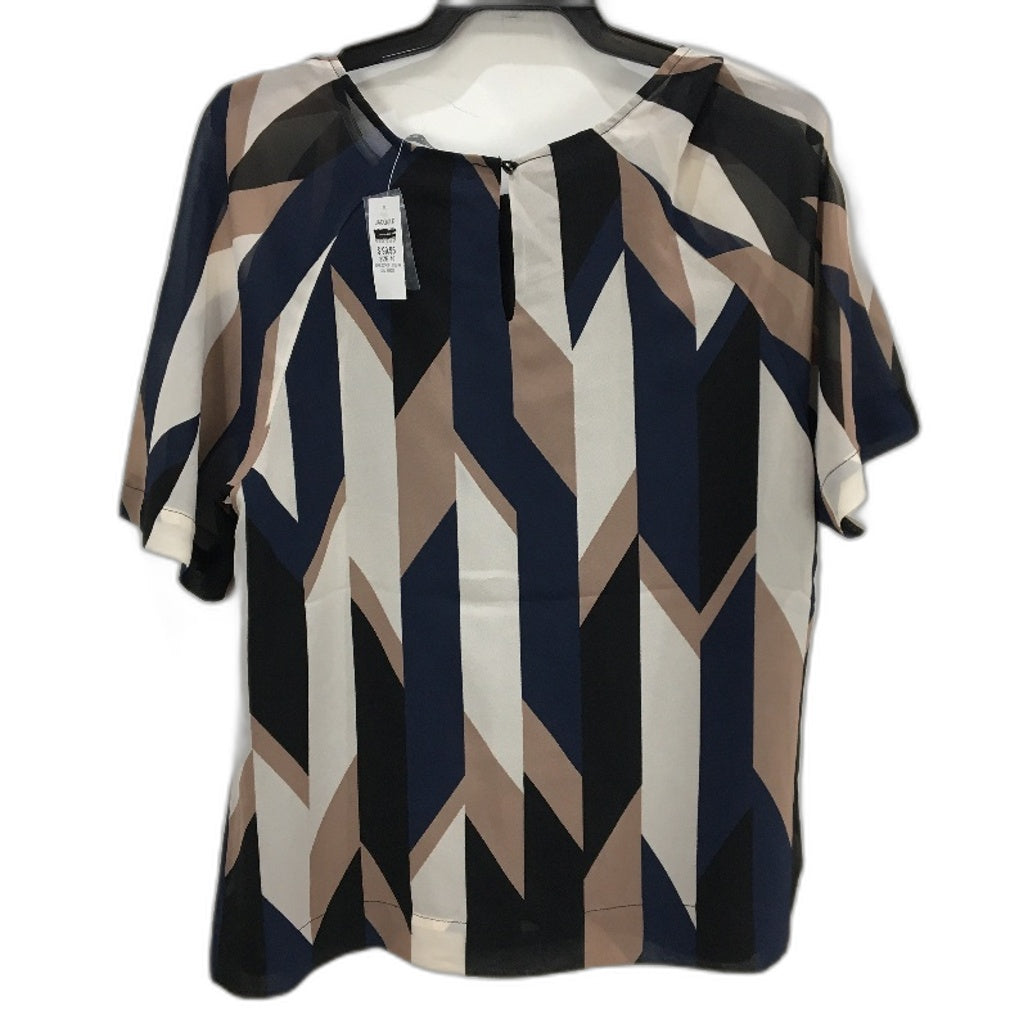 Jacqui E Sally Round Neck Blouse Ladies Size AUS 10 NEW