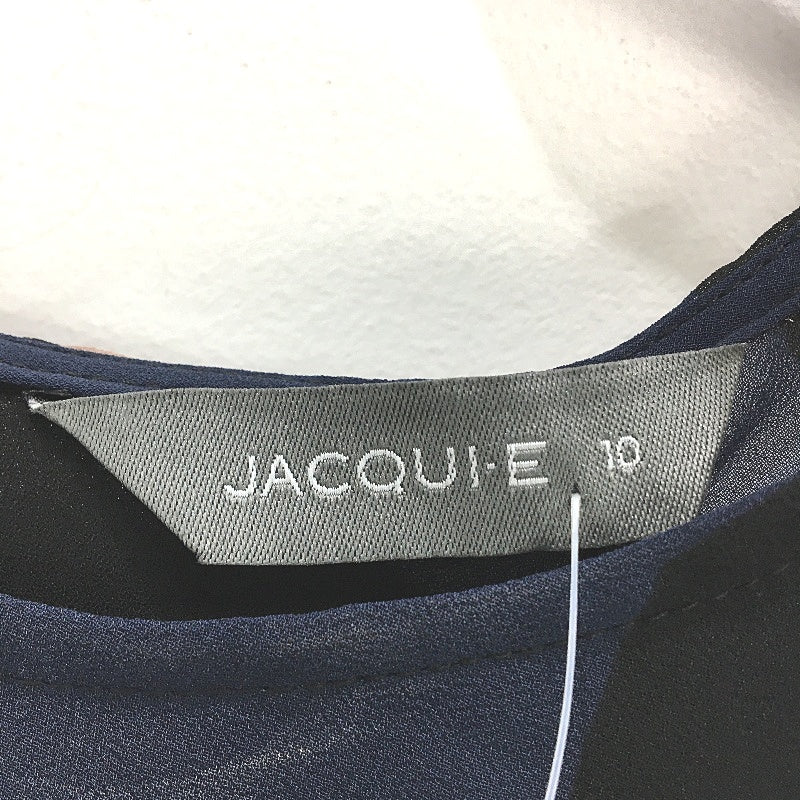 Jacqui E Sally Round Neck Blouse Ladies Size AUS 10 NEW