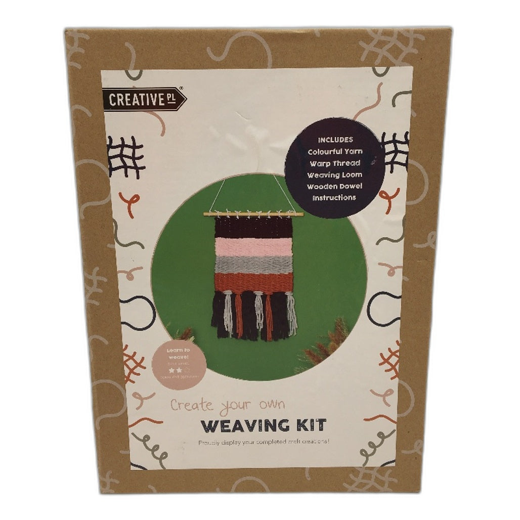 Creative PL Create Your Own Weaving Kit DIY Creating Set NEW