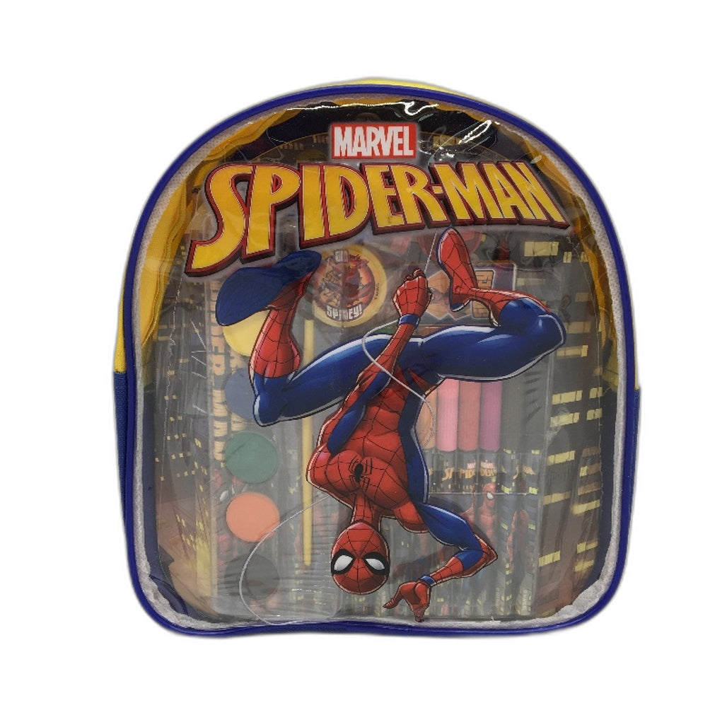 Hunter Leisure Marvel Spiderman Travel Activities Backpack Arts & Crafts NEW