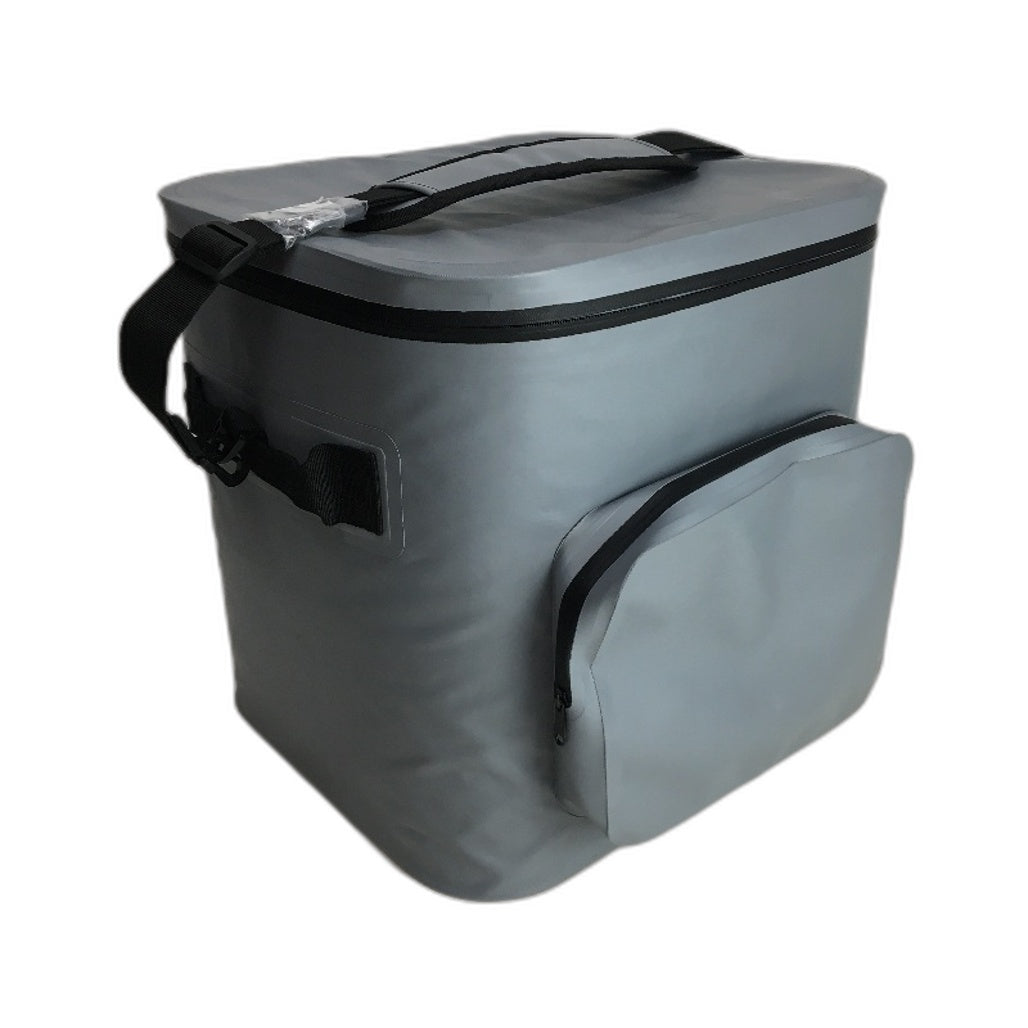 2 Pce Insulated Can Coolers Carry Bags With Straps Large With Side Pouch & Small