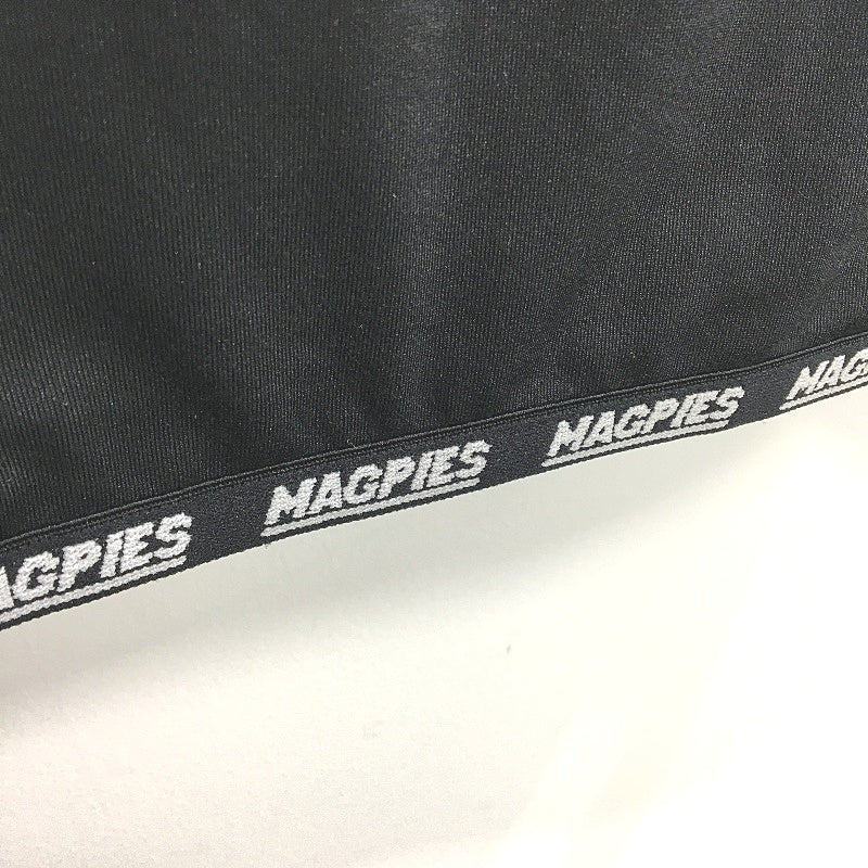 AFL Collingwood Magpies Thin Pullover Exercise Hoodie Ladies Size XS NEW