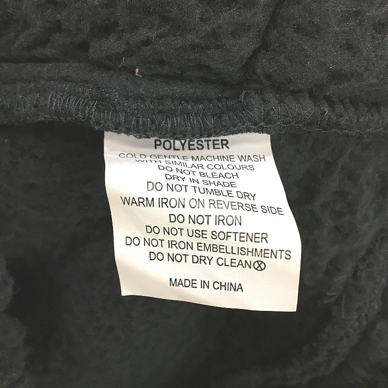 AFL Essendon Bombers Black Fluffy Hooded Pullover Jumper Youth Size 8 NEW