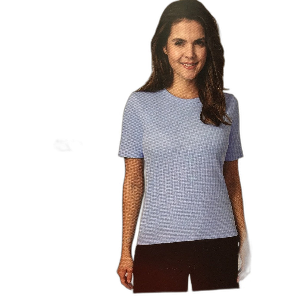 Serra 2 Pcs Blue & Black Cotton Blend Tee & Singlet Set Pack Ladies Size 10 NEW