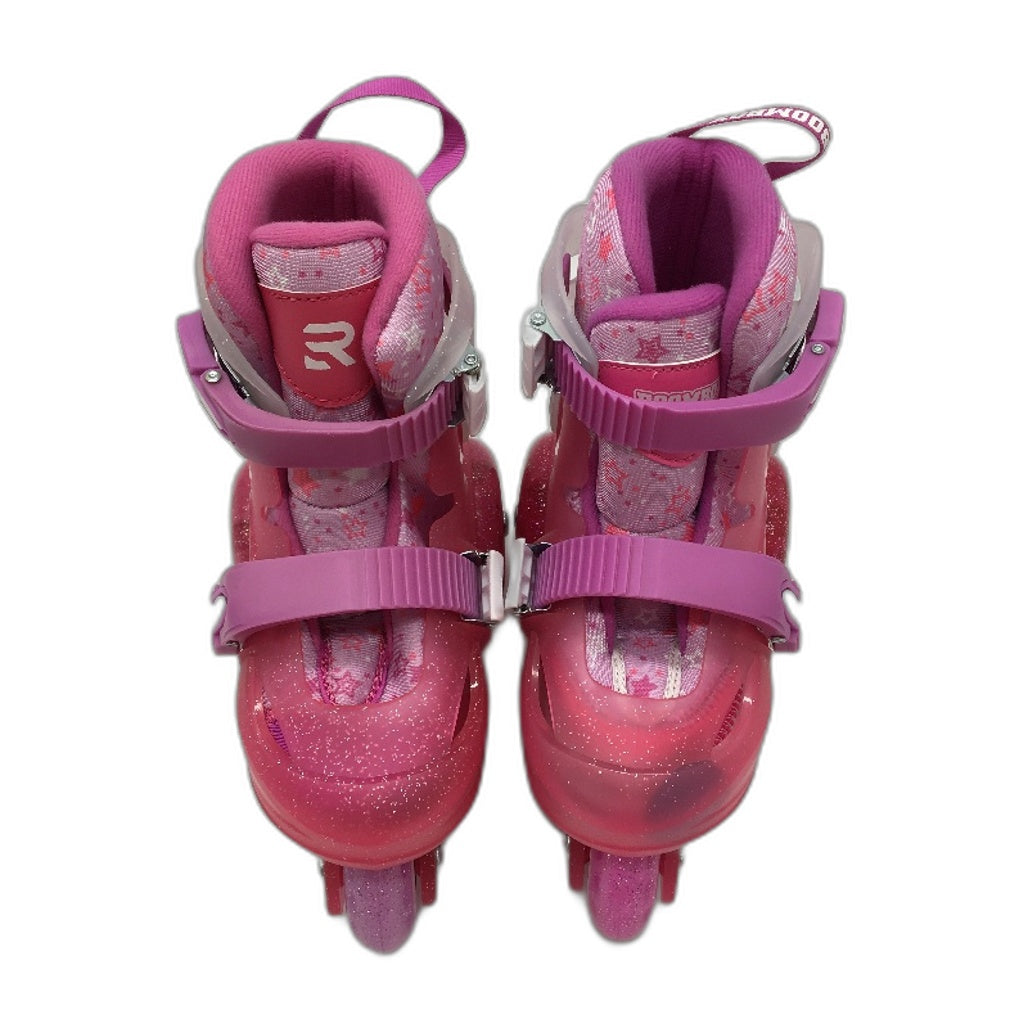 Pink & Purple Training Skates Roller Blades Adjustable Childrens Size XS NEW
