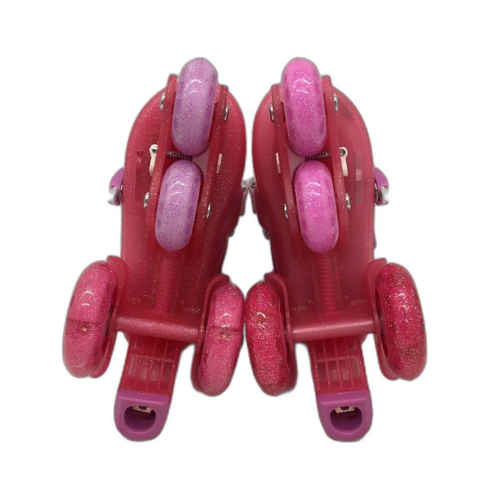 Pink & Purple Training Skates Roller Blades Adjustable Childrens Size XS NEW
