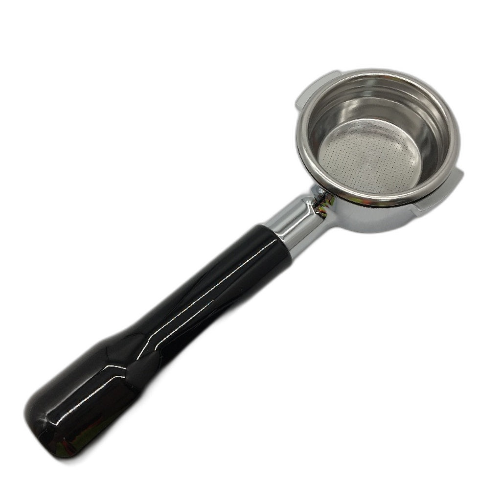 Biendo 58mm Black Reusable Permanent Filters Bottomless Coffee Handle NEW