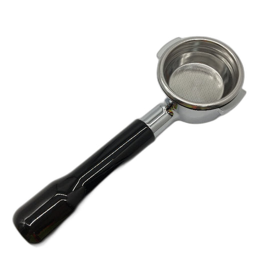 Biendo 58mm Black Reusable Permanent Filters Bottomless Coffee Handle NEW