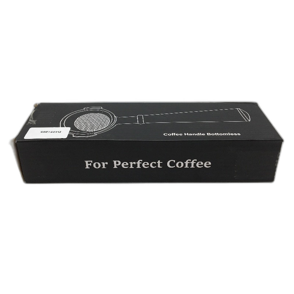 Biendo 58mm Black Reusable Permanent Filters Bottomless Coffee Handle NEW