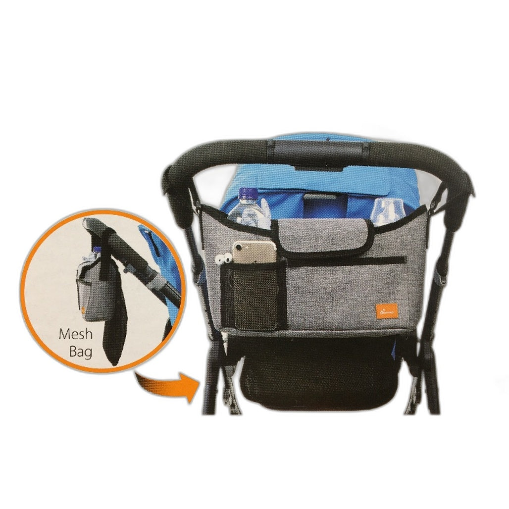 Dreambaby On The Go Pushchair Stroller Organiser Kit Drink Holder & Hook Set NEW