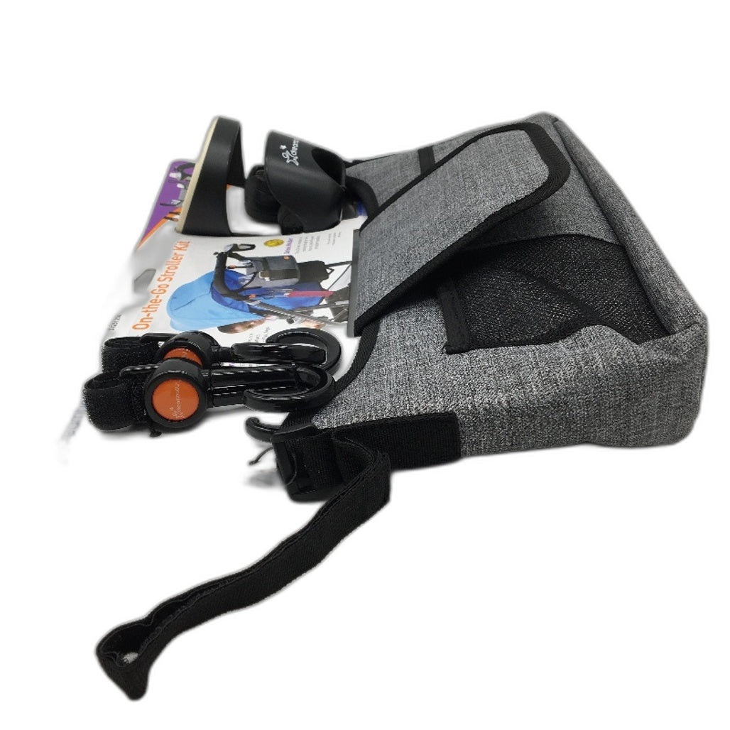 Dreambaby On The Go Pushchair Stroller Organiser Kit Drink Holder & Hook Set NEW