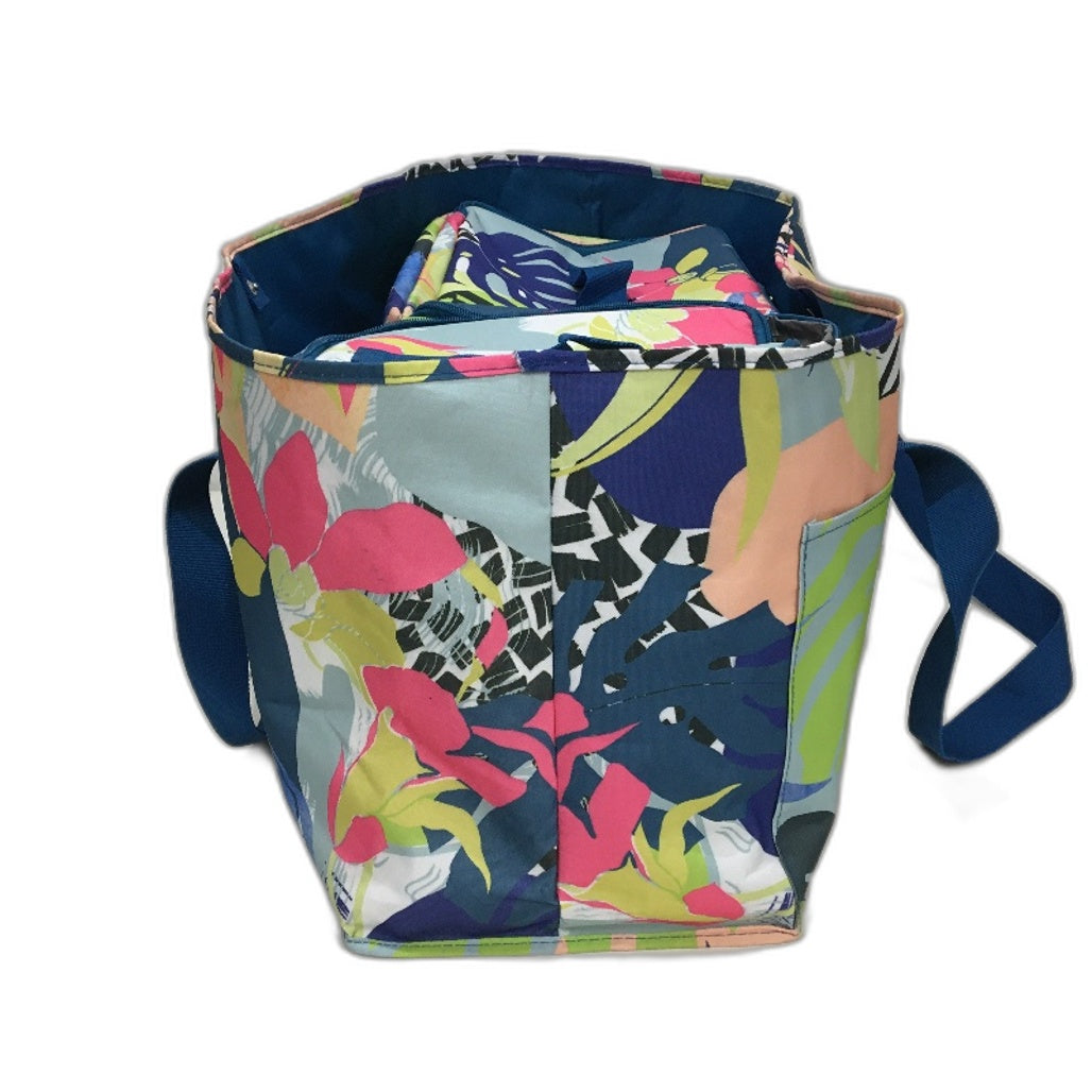 Pickle Tropical Summer Days 3 in 1 Tote & 2 Coolers Picnic Cooler Bag Set NEW