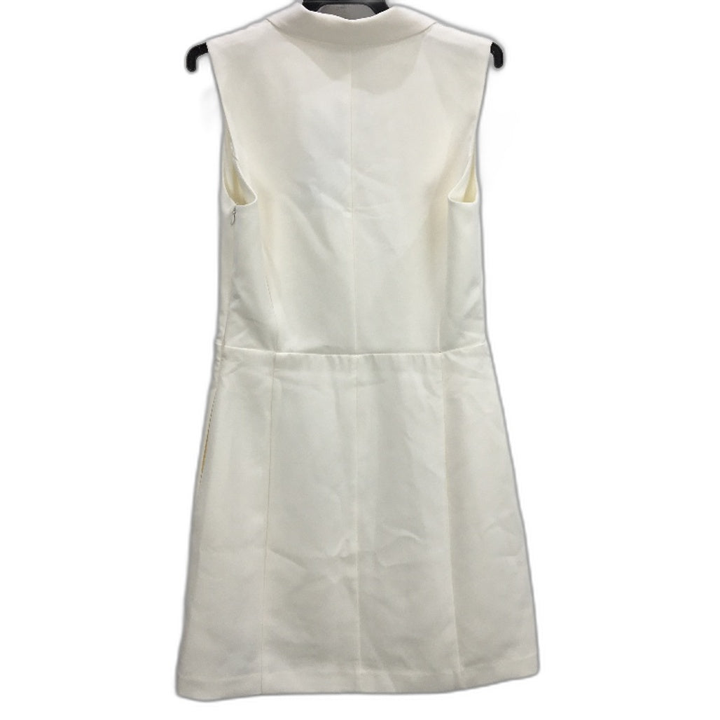 Portmans Vanilla White Jess Sleeveless Lined Blazer Dress Ladies Size 10 NEW