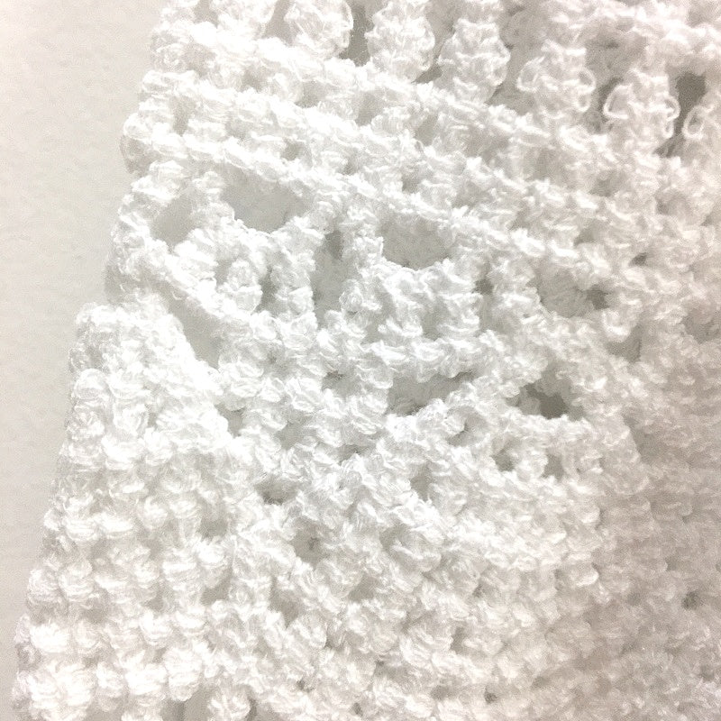 Portmans White Lace Detailed 100% Cotton Short Sleeve TShirt Ladies Size Large