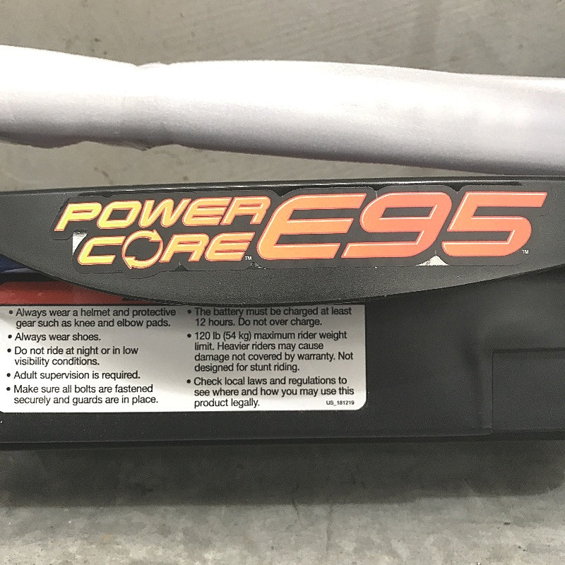 Razor Blue & Black Powercore E95 Electric Scooter NEW