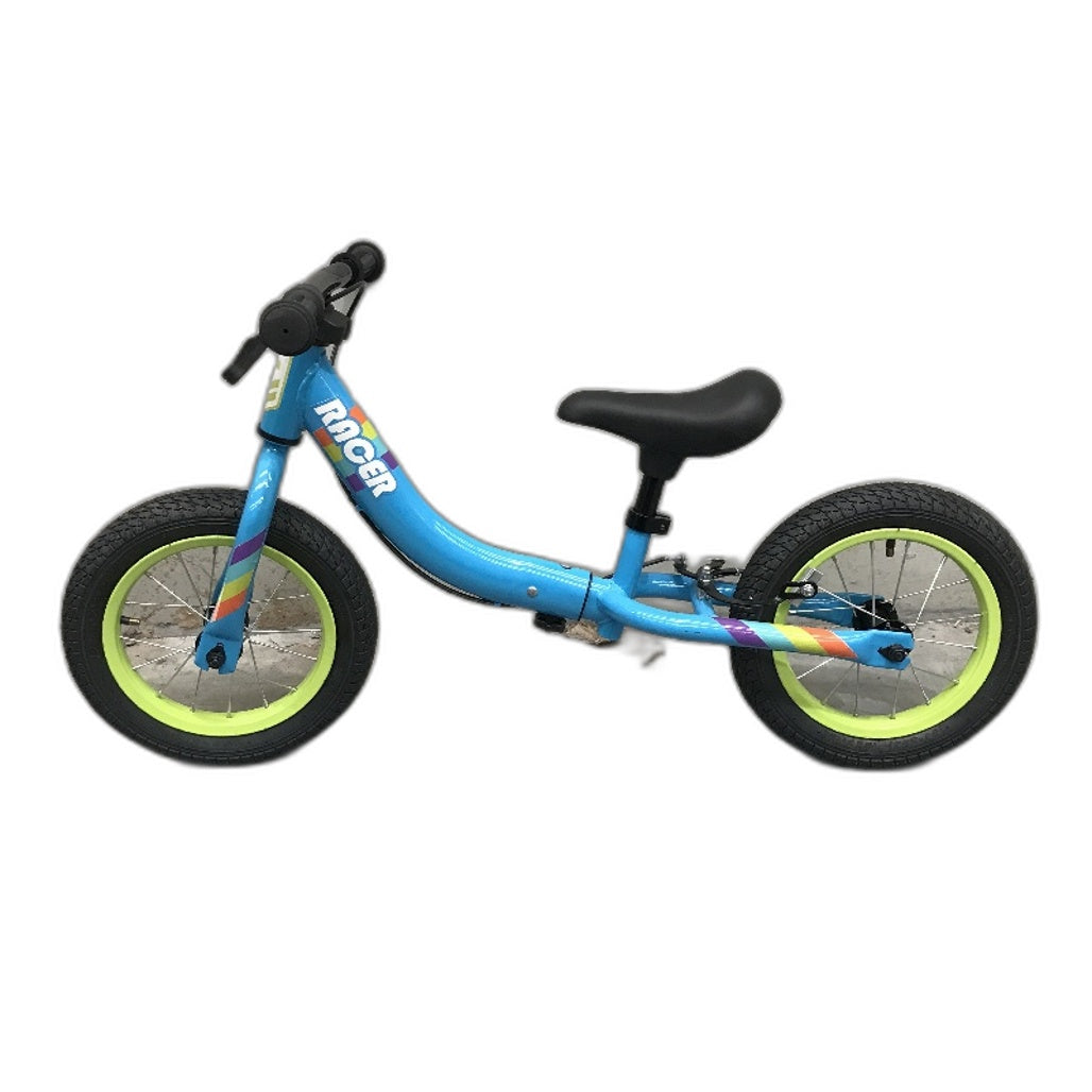 Kids Racer Balance Bike Blue 30cm Wheels Steel Frame NEW