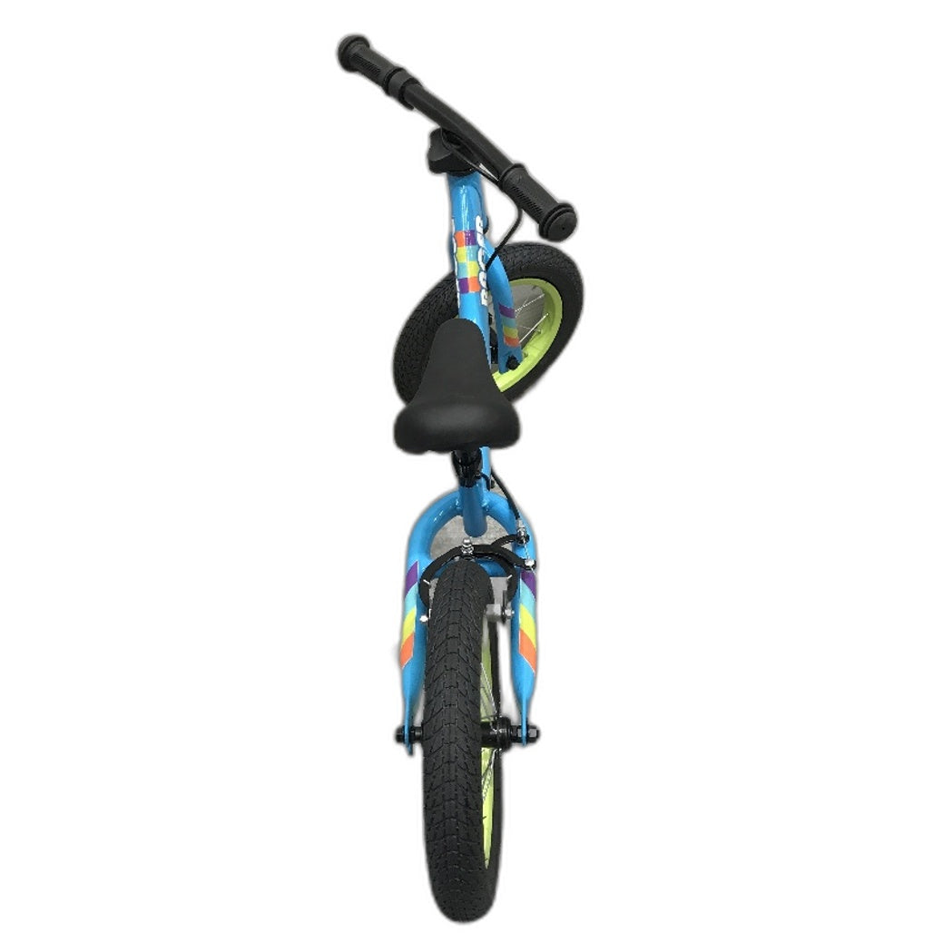 Kids Racer Balance Bike Blue 30cm Wheels Steel Frame NEW