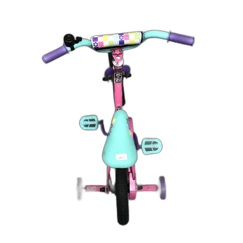 Daisy Bike 30cm Wheels Removeable Training Wheels Adjustable Seat Assembled NEW