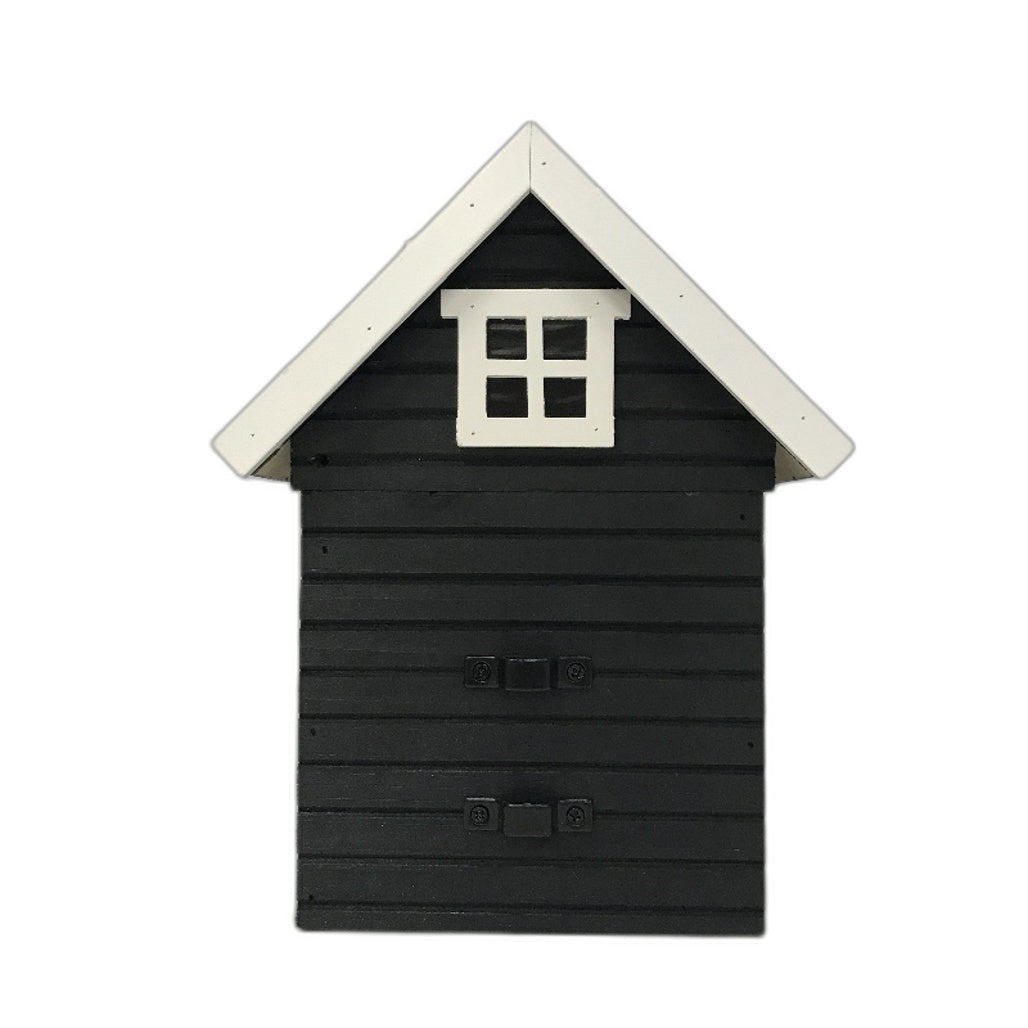 Wildlife Garden Black Multiholk Bird Nesting Box & Bird Feeder Table NEW