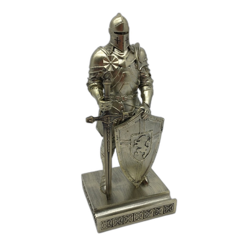 HDMbigmi Kings Guard Ornament Standing Knight Statue Mobile Phone Stand NEW
