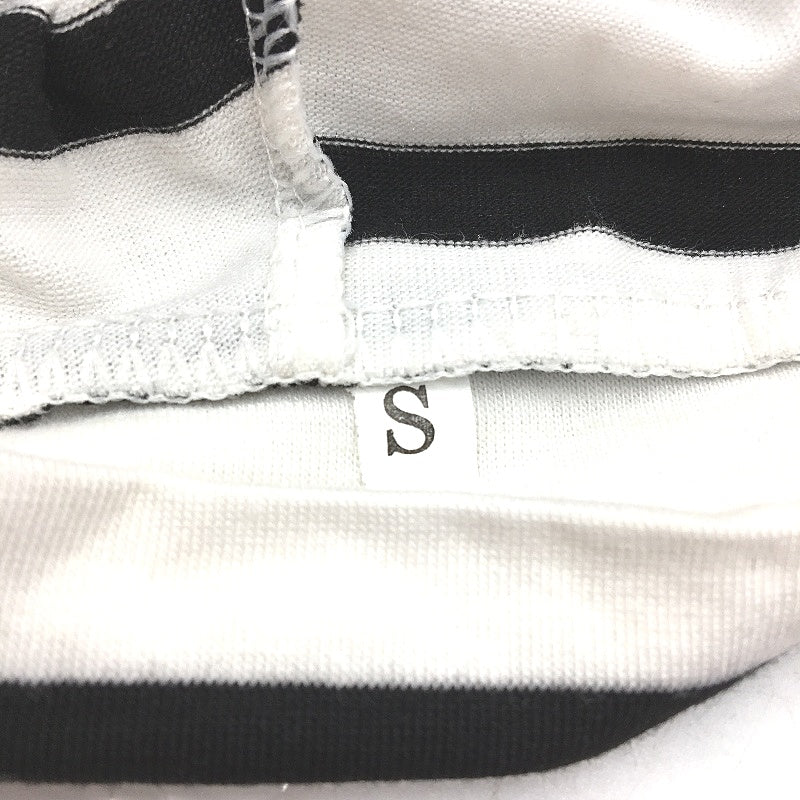 Wendy Tanic Black White Stripe Boat Neck Top & Maxi Tulle Skirt Set Womens Sz S