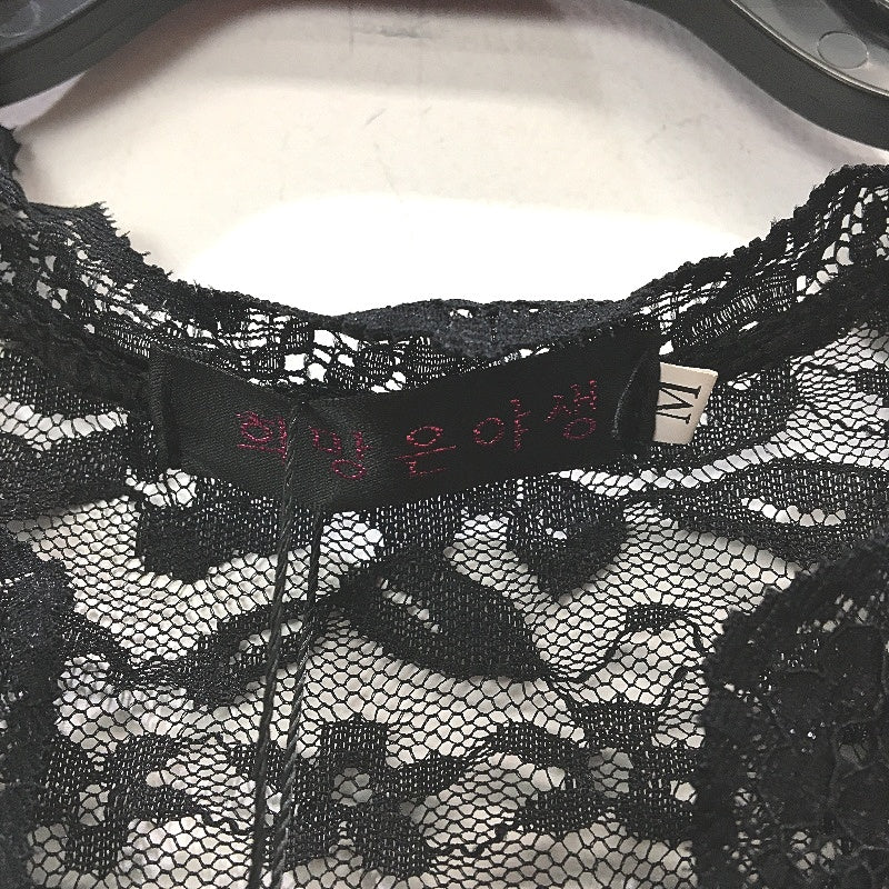 Xiye Fashion V Neck Sleeveless Lace Embroidered Lingerie Mini Dress Womens Sz M