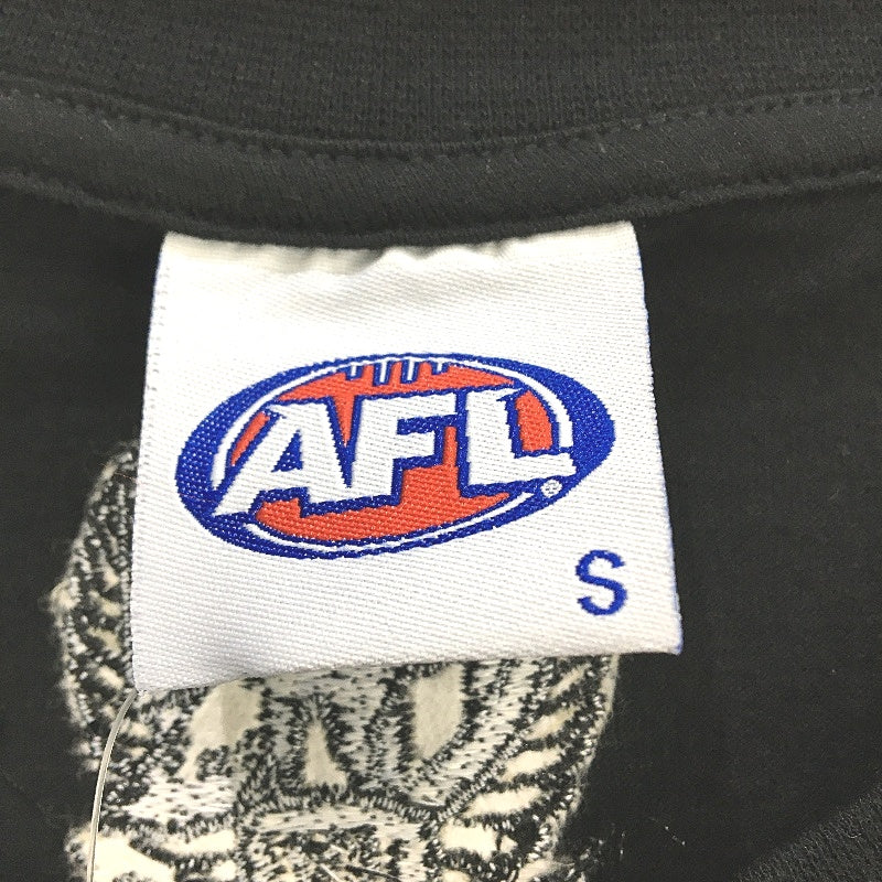 AFL Collingwood Magpies Brodie Grundy 2018 Nerd T-Shirt Black Mens Sz Small NEW