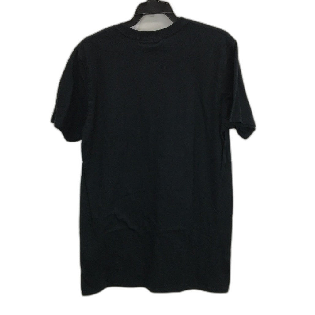 AFL Collingwood Magpies Black 'For The Faithful' T-Shirt Ladies Size 10/M NEW