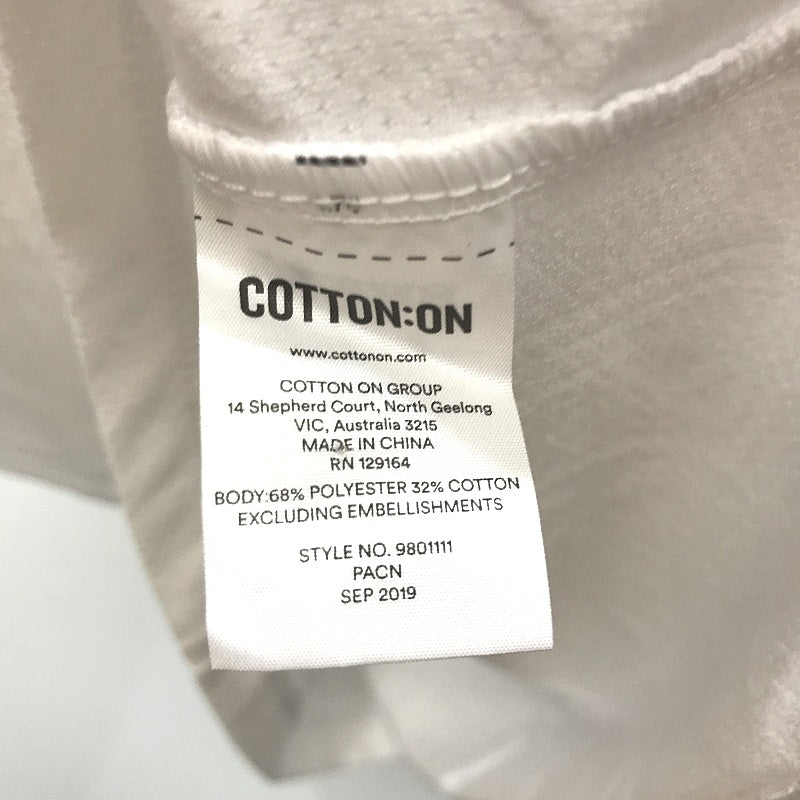 AFLW Collingwood Magpies 2020 Run-Out Tee White T-Shirt Ladies Size XS NEW