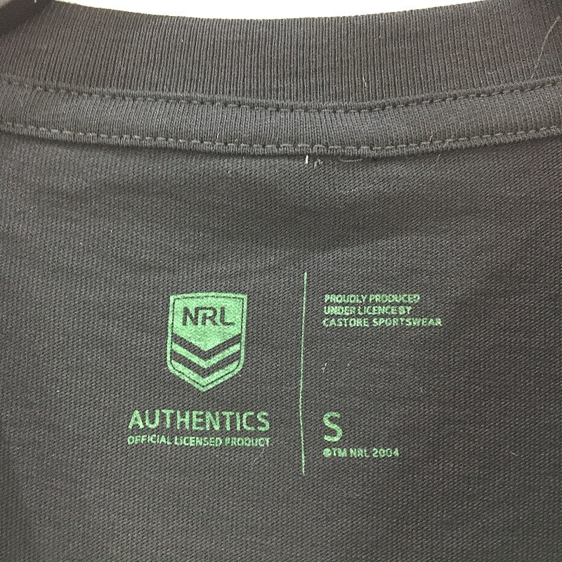 NRL Authentics 2021 Melbourne Storm Purple Reign Black T-Shirt Unisex Size Small