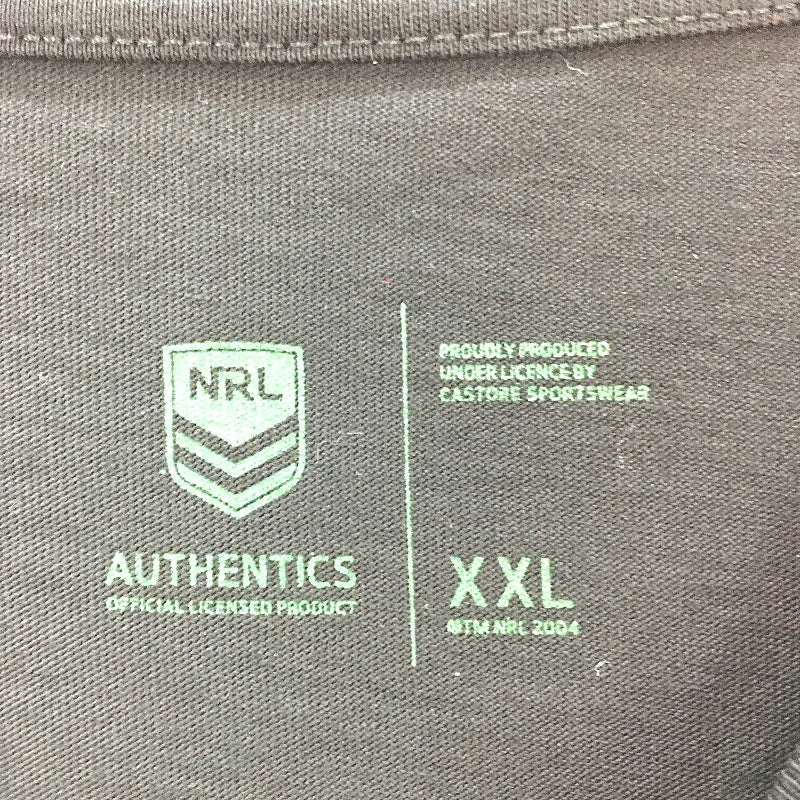 NRL Authentics 2021 Melbourne Storm Purple Reign Black T-Shirt Unisex Size 2XL